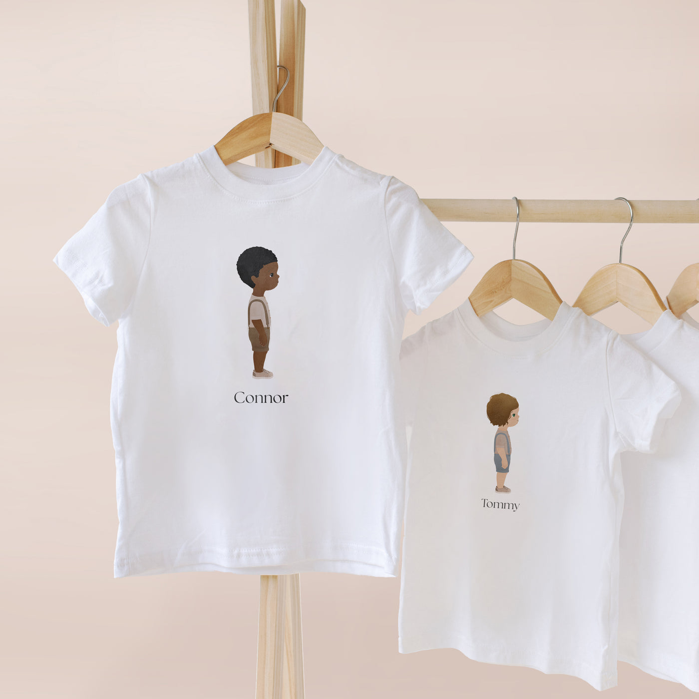 Back to School T-shirts | Personalized Illustration of Your Kid