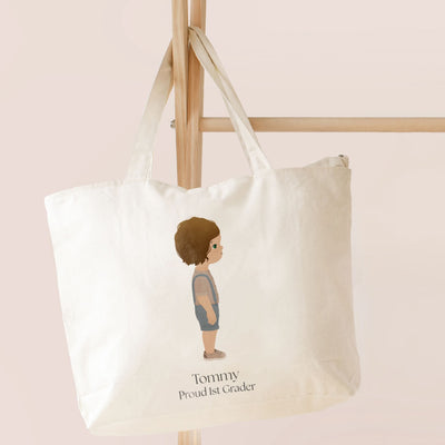 Personalized Zippered Totes | Back to School