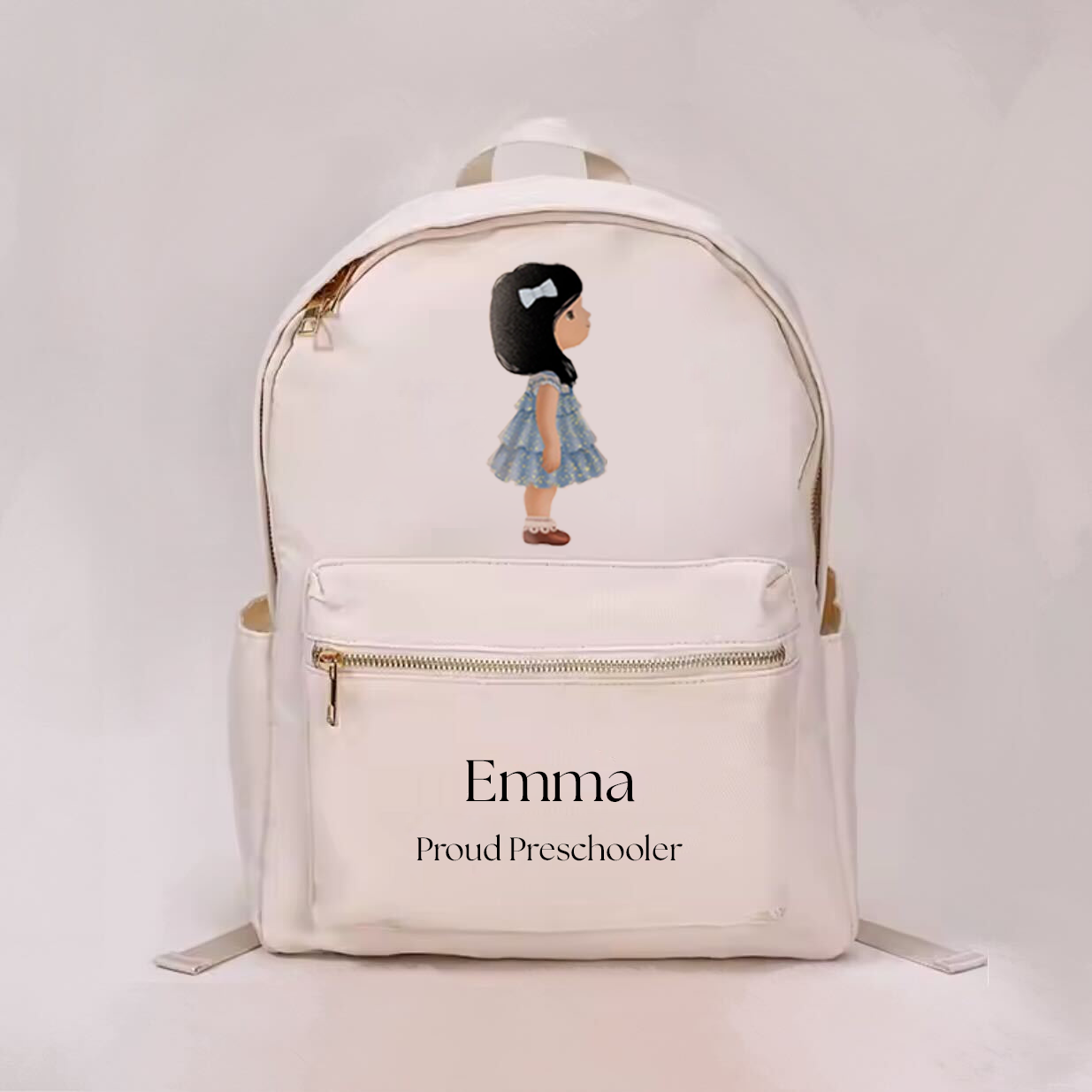 Personalized backpacks for girl hot sale