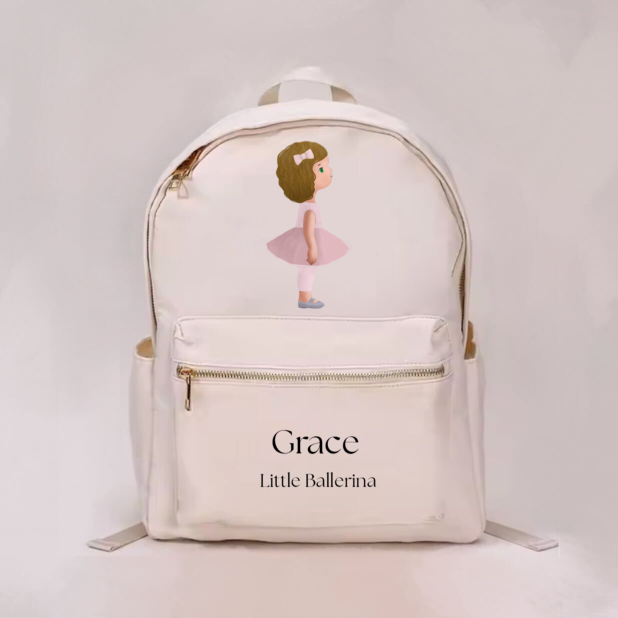 Little Ballerina Personalized Backpack