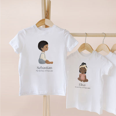 Back to School T-shirts | Personalized Illustration of Your Kid