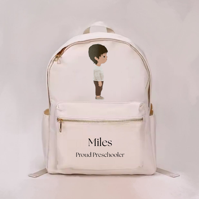 Personalized Backpacks With a Custom Illustration of Your Child