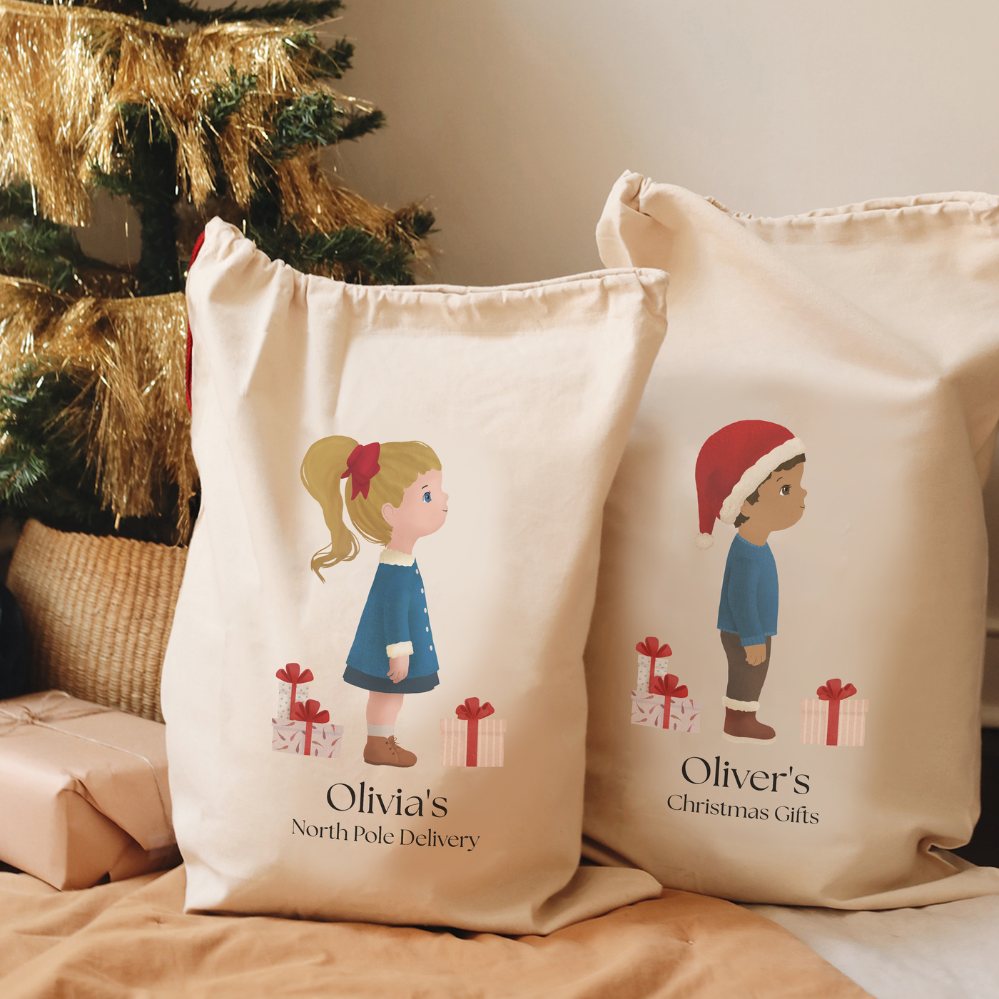 large santa sacks,personalized santa sacks