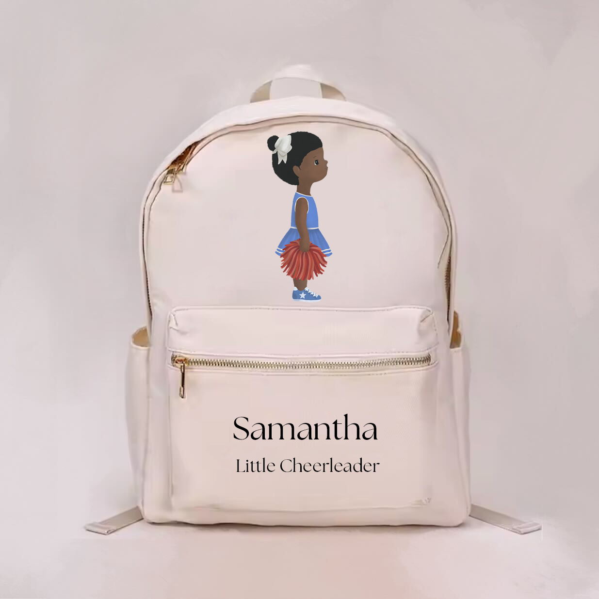 Little Cheerleader Personalized Backpack