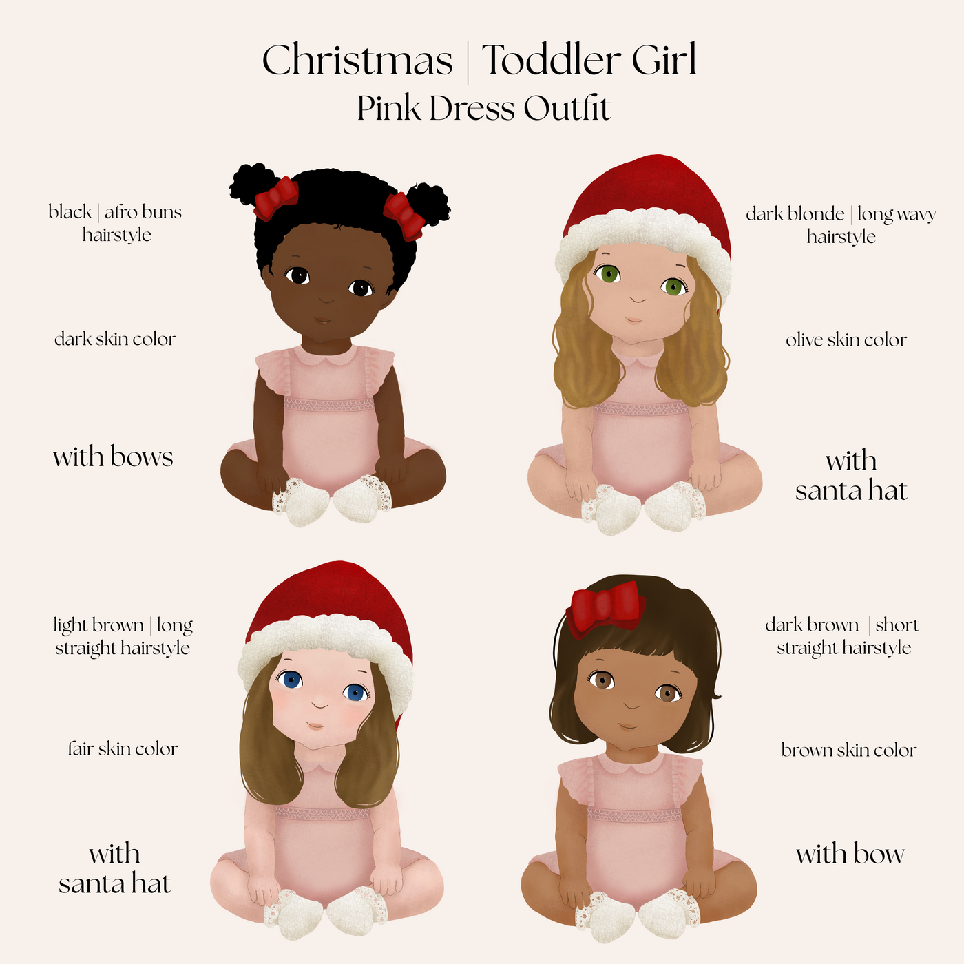 Large Personalized Santa Sacks With a Custom Illustration of Your Child