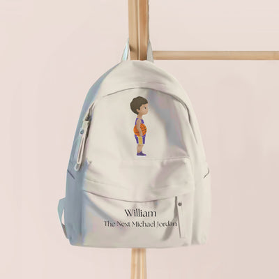 Little Basketball Player Personalized Backpack