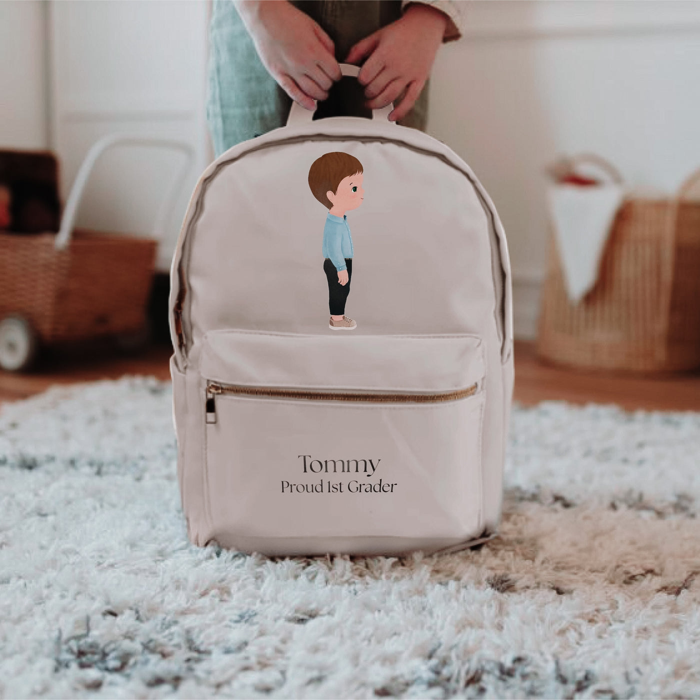 Personalized Backpacks With a Custom Illustration | Little Kid