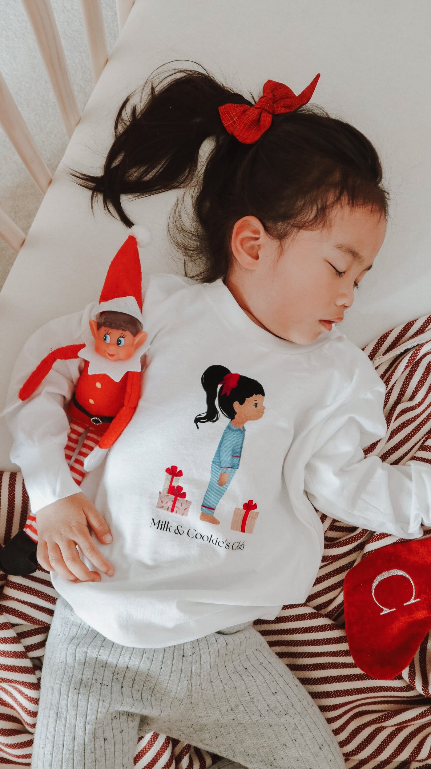 Personalized Christmas T-Shirt With a Custom Child Illustration