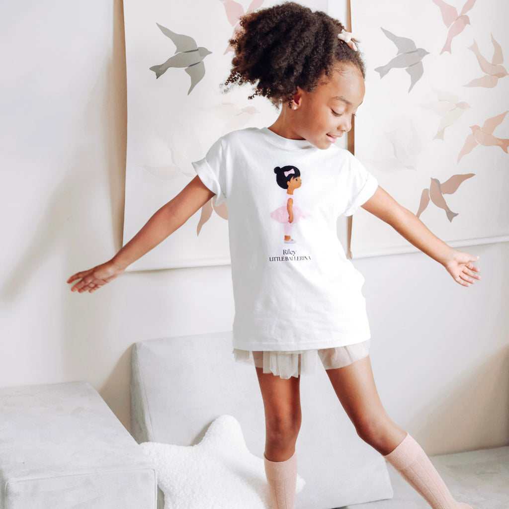 新品未使用✨AMICA kids BALLERINA TEE WHITE BALLERINA TEE WHITE【再入荷】 | AMICA・kids