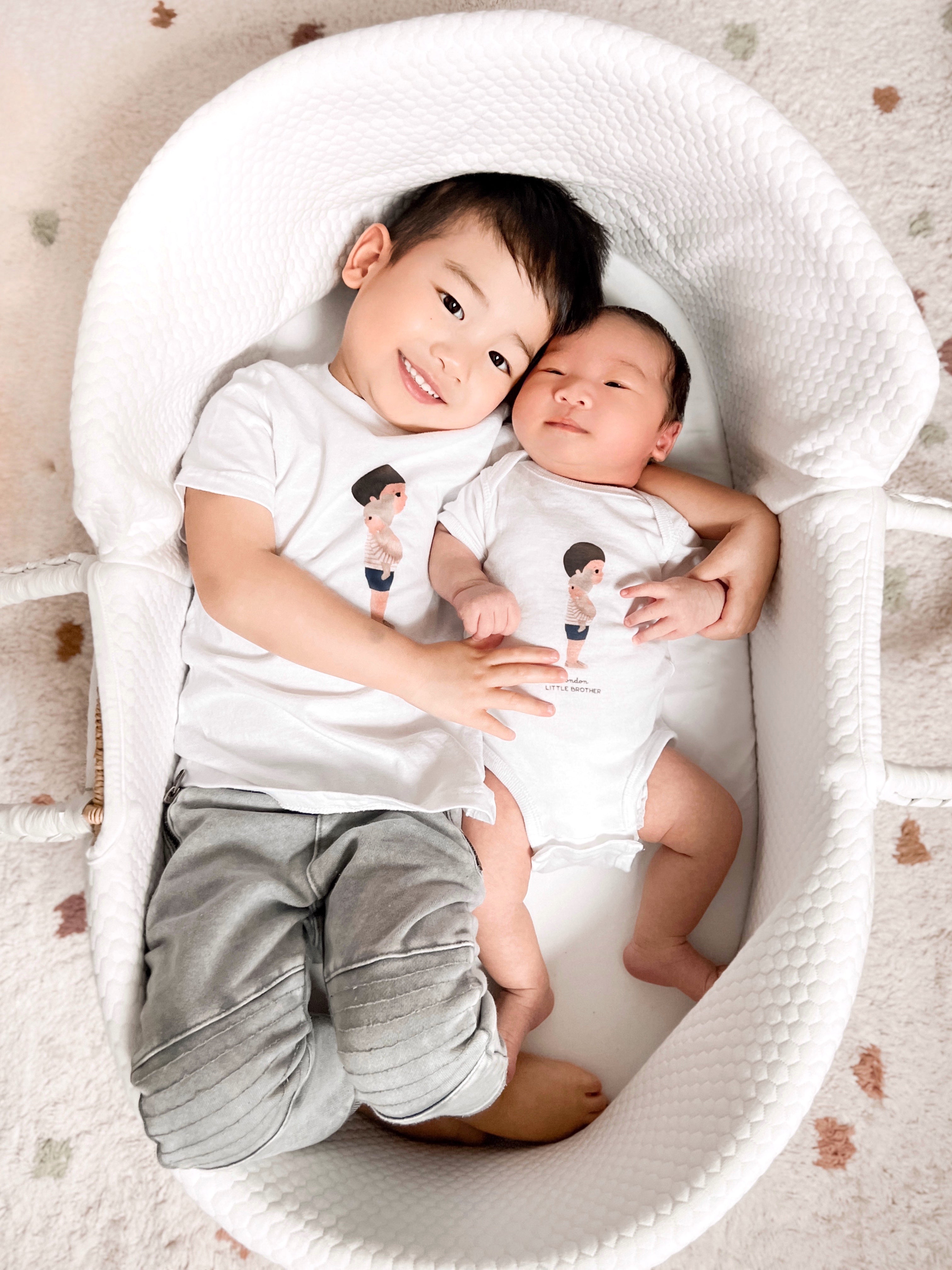 TWO Sibling Love Matching Shirts & Bodysuits