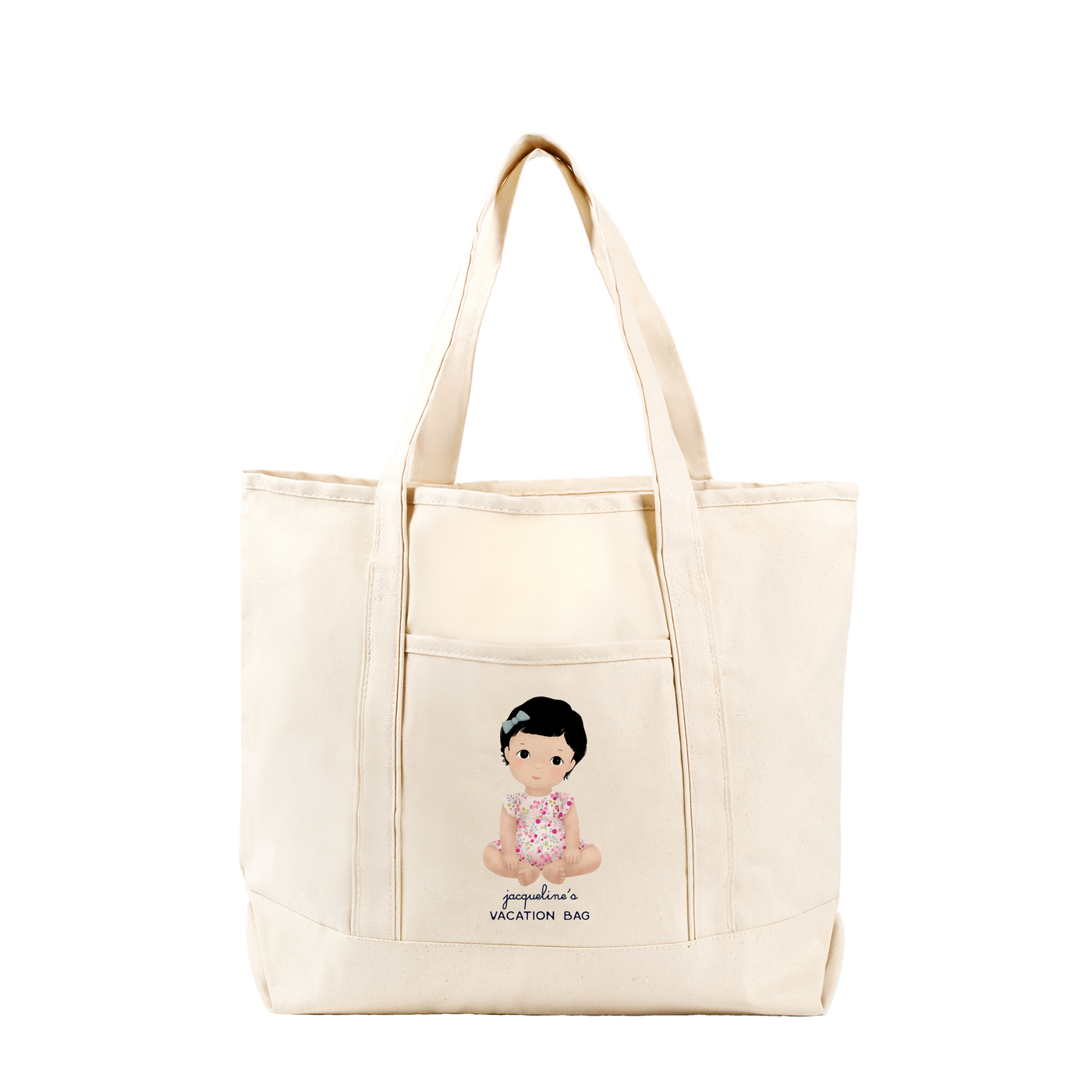 Personalized Vacation Tote Bags for Kids | Custom Tote Bag