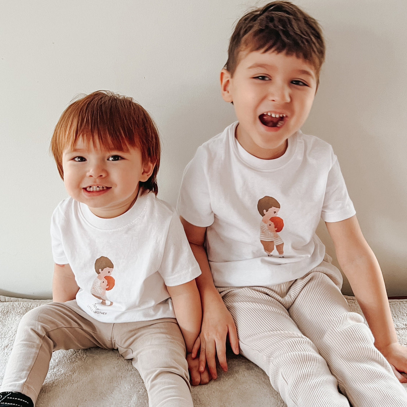 TWO Sibling Love Matching Shirts & Bodysuits